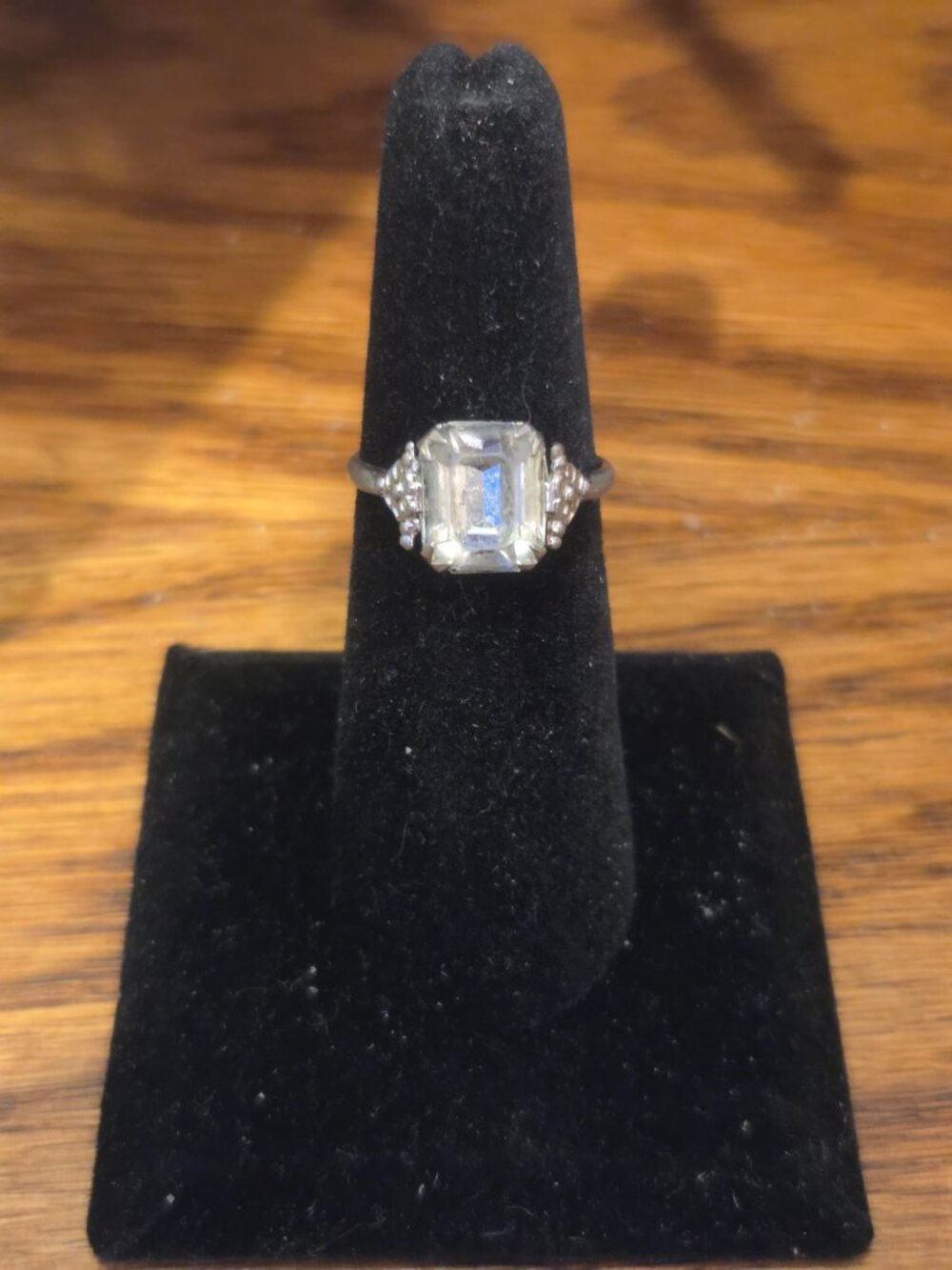 Antique ring with a pat.number inscribed ! RARE! LQQK!!